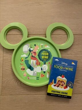 Disneyland Resort CA Adventure 2026 Food & Wine Plate